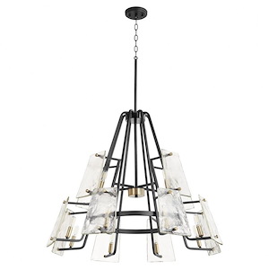 Tioga - 12 Light Chandelier in style - 32 inches wide by 24.75 inches high - 1016113