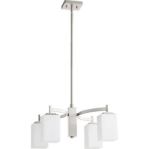 Delta - 4 Light Nook Pendant in Quorum Home Collection style - 23.5 inches wide by 9 inches high - 906639