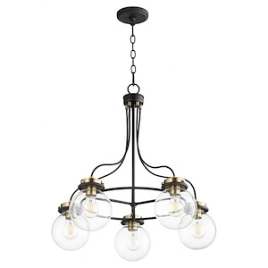 Centauri - 5 Light Chandelier in style - 25 inches wide by 27 inches high