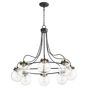 Centauri - 8 Light Chandelier in style - 32 inches wide by 28.63 inches high
