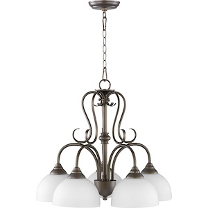 Powell - 5 Light Nook in Transitional style - 22 inches wide by 20 inches high