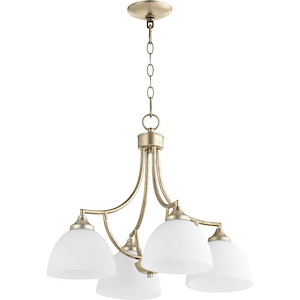 Enclave - 4 Light Nook Pendant in Quorum Home Collection style - 22 inches wide by 18 inches high - 616774
