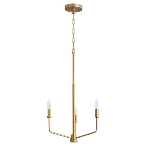 Harmony - 3 Light Chandelier In Transitional Style-14.5 Inches Tall and 18 Inches Wide