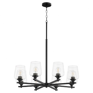 Veno - 8 Light Chandelier In contemporary Style-24 Inches Tall and 32 Inches Wide - 1295141