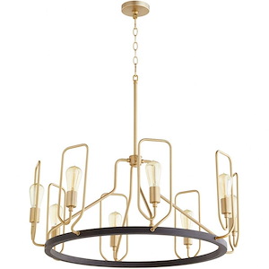 Howe - 8 Light Chandelier In Transitional Style-15.5 Inches Tall and 32 Inches Wide - 1106152