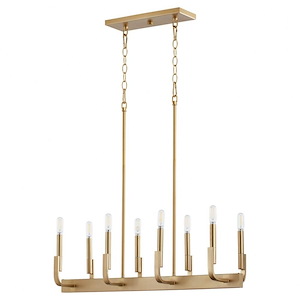 Tempo - 8 Light Island In contemporary Style-7.75 Inches Tall and 9.25 Inches Wide - 1295173