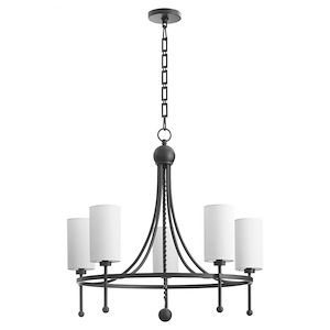 Lee Boulevard - 5 Light Chandelier-26.5 Inches Tall and 28 Inches Wide