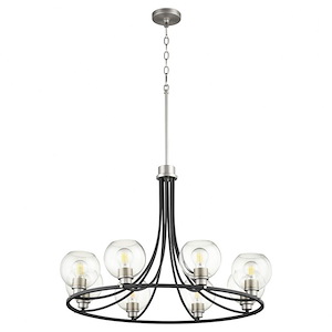 Clarion - 8 Light Chandelier-22.25 Inches Tall and 33 Inches Wide
