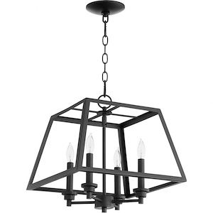 4 Light Pendant In Transitional Style-15.5 Inches Tall and 15 Inches Wide