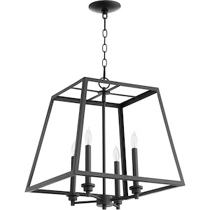4 Light Pendant In Transitional Style-21 Inches Tall and 18 Inches Wide