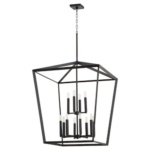 Manor - Twelve Light 2-Tier Entry Pendant in style - 29 inches wide by 38 inches high - 1218401