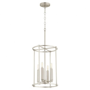 4 Light Entry Pendant in style - 16.5 inches wide by 31 inches high
