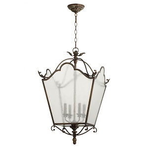 Salento - 4 Light Entry Pendant in Transitional style - 18.5 inches wide by 29.25 inches high