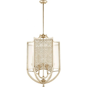 Bastille - 6 Light Pendant in Transitional style - 21.5 inches wide by 35 inches high