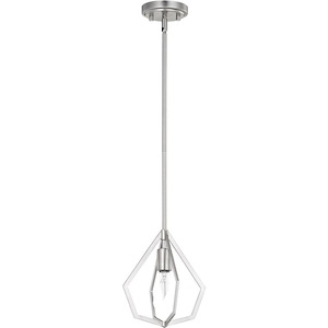Knox - 1 Light Pendant in Quorum Home Collection style - 9 inches wide by 10 inches high