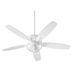 Breeze - 52 Inch 5 Blade Ceiling Fan with Bowl Light Kit - 1218403