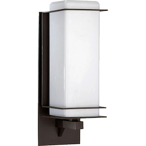 Balboa - 1 Light Outdoor Wall Lantern in Contemporary style - 5 inches wide by 15 inches high