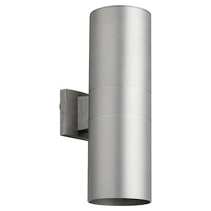 Cylinder - 2 Light Outdoor Wall Lantern in Contemporary style - 5.75 inches wide by 17.25 inches high - 1010229