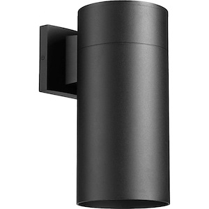 Cylinder - 1 Light Outdoor Wall Lantern in Quorum Home Collection style - 5.75 inches wide by 12 inches high
