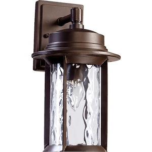 Charter - 1 Light Outdoor Wall Lantern in style - 7.75 inches wide by 14 inches high