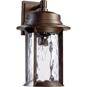 Charter - 1 Light Outdoor Wall Lantern in style - 9.5 inches wide by 15.5 inches high - 906606