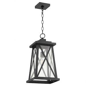 Artesno - 1 Light Outdoor Pendant In Modern Style-17.75 Inches Tall and 9.25 Inches Wide