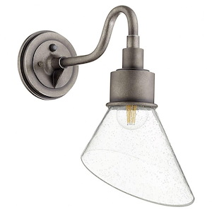 Torrey - 1 Light Large Outdoor Wall Mount in style - 8.5 inches wide by 15.5 inches high - 906813