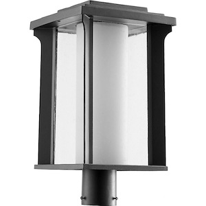 Garrett - 1 Light Outdoor Post Lantern in Transitional style - 10 inches wide by 19 inches high