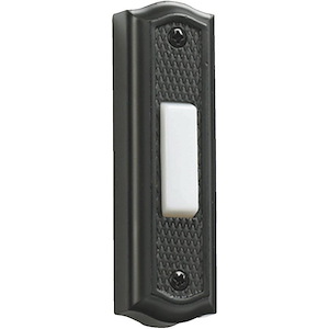Accessory - Zinc Door Chime Button-3.5 Inches Tall and 1 Inches Wide