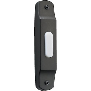 Accessory - Basic Narrow Door Chime Button-4.5 Inches Tall and 1 Inches Wide