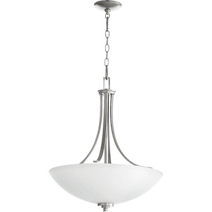 Reyes - 4 Light Pendant in Quorum Home Collection style - 19.5 inches wide by 24 inches high - 906756