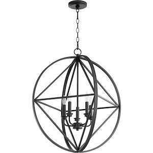 Prolate - 5 Light Pendant in Transitional style - 23.75 inches wide by 27 inches high