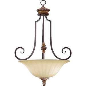 Capella - 3 Light Pendant in Transitional style - 22 inches wide by 30.25 inches high