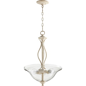 Spencer - 3 Light Pendant in Quorum Home Collection style - 15.75 inches wide by 23 inches high
