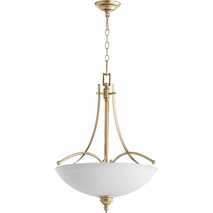 Aspen - 4 Light Pendant in Transitional style - 22 inches wide by 25.5 inches high
