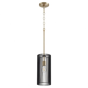 Finura - 1 Light Pendant in Soft Contemporary style - 6.5 inches wide by 14.25 inches high