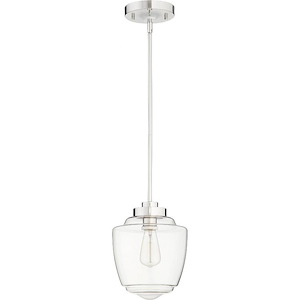 Acorn - 1 Light Pendant in Transitional style - 9 inches wide by 15 inches high - 721193