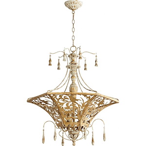 Leduc - 6 Light Pendant in Transitional style - 27 inches wide by 29.5 inches high