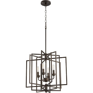 Hammond - 4 Light Pendant-18.25 Inches Tall and 19 Inches Wide - 1106209