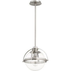 Meridian - 1 Light Globe Pendant in Transitional style - 12.5 inches wide by 12 inches high - 906714