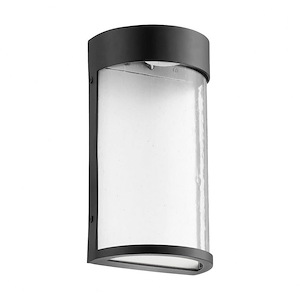 Fontaine - 6W 1 LED Outdoor Wall Lantern in Transitional style - 5 inches wide by 9.5 inches high