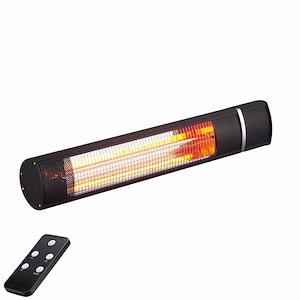 Genesis Series - 25 Inch 1500W Golden Tube Infrared Heater - 1072096