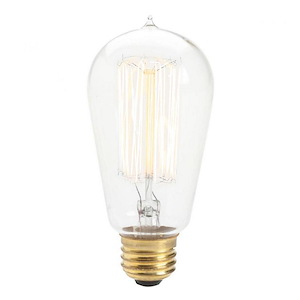 Edison - 5 Inch 60W Squirrel Cage Replacement Bulb (Pack of 3)