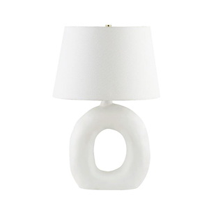 Kalahari - 1 Light Table Lamp-23 Inches Tall and 15 Inches Wide
