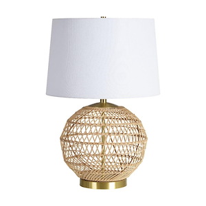 Jini - 1 Light Table Lamp-25 Inches Tall and 17 Inches Wide