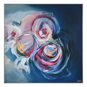 Lyra - 40 Inch Large Square Wall Art