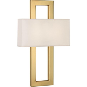 Doughnut 2-Light Wall Sconce 15 Inches Wide and 22.5 Inches Tall
