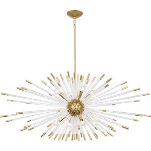 Andromeda 8-Light Chandelier 45.75 Inches Wide and 20 Inches Tall