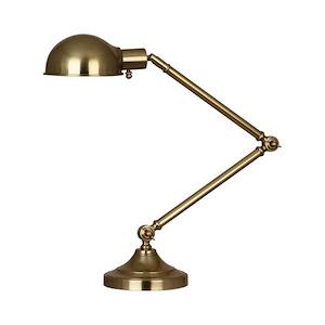 Kinetic Brass 1-Light Table Lamp 7.5 Inches Tall - 84390