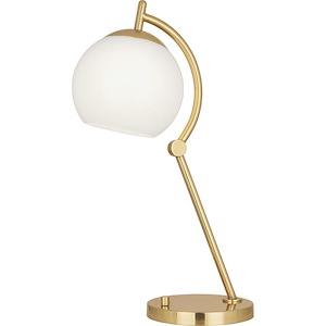 Nova 1-Light Table Lamp 8 Inches Wide and 23.5 Inches Tall